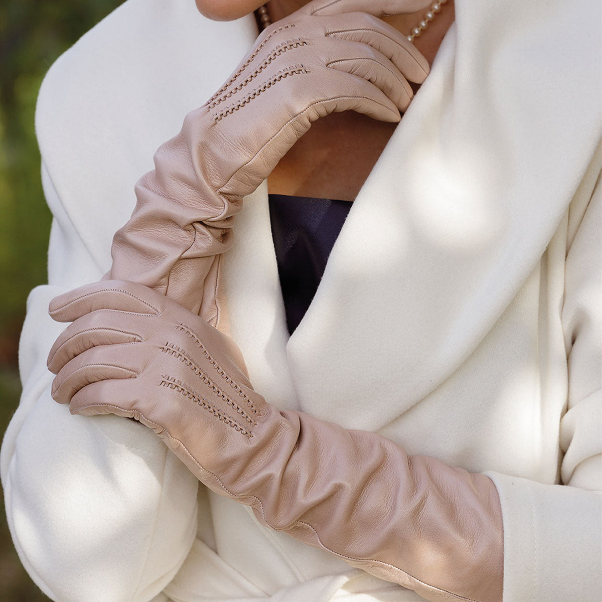 Women's Opera Leather Gloves