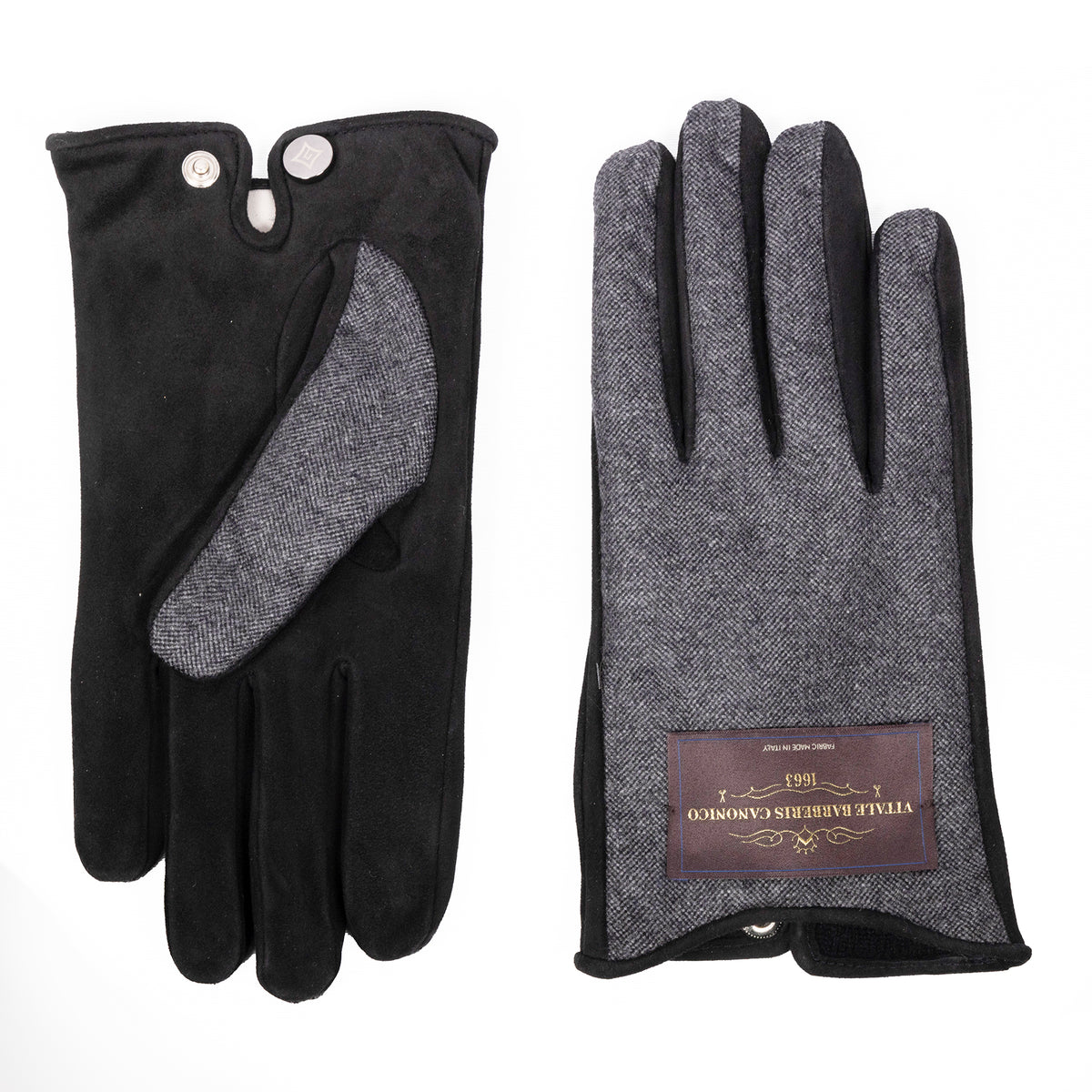 Sansevero: cashmere and nappa leather gloves