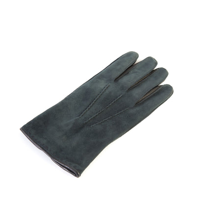 Herrenhandschuhe aus Nappa- und Wildleder mit Futter aus Kaschmirmischung