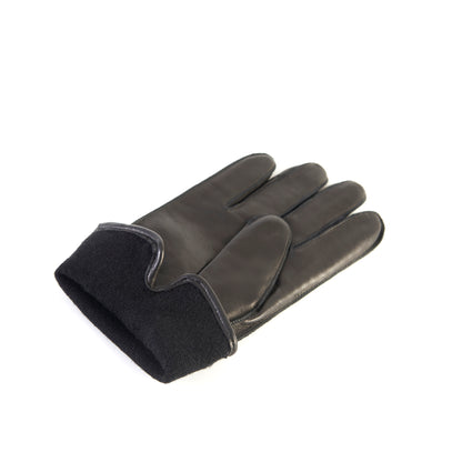 Herrenhandschuhe aus Nappa- und Wildleder mit Futter aus Kaschmirmischung