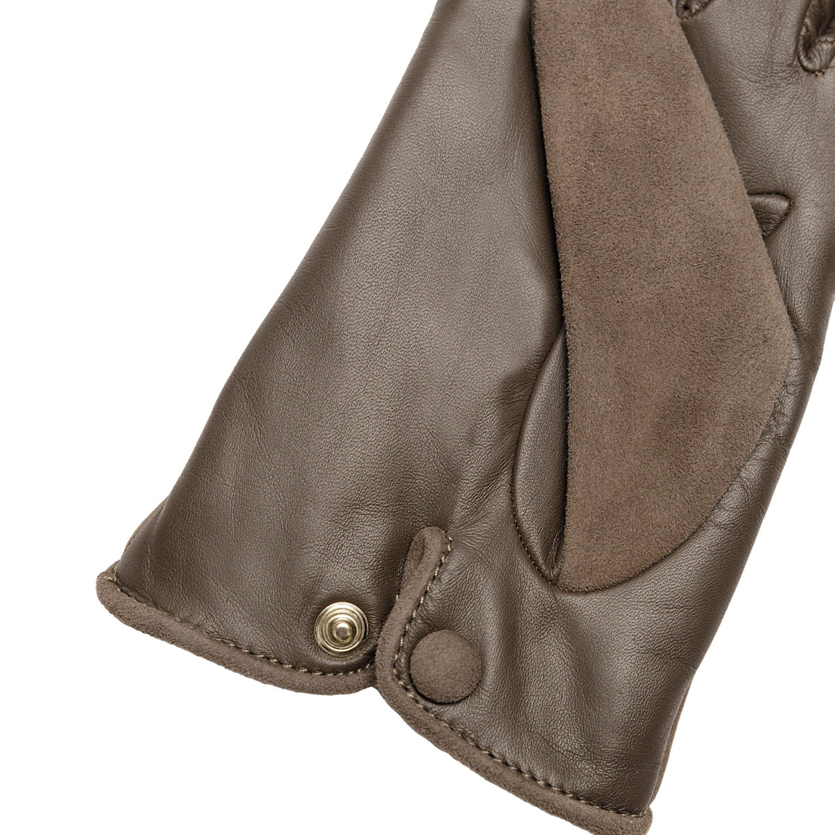Men's nappa touch and suede 3S gloves cashmere lined