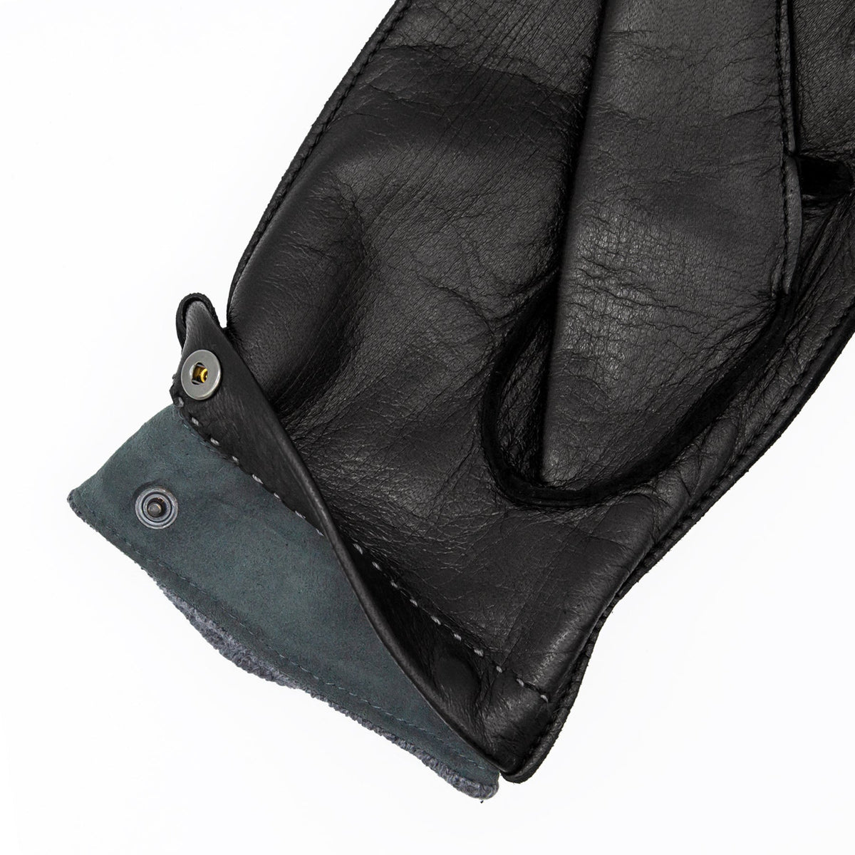 Men's deerskin gloves with removable cashmere lining